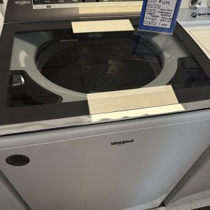 Whirlpool 5.3cu.ft. Top Load Smart Washer - Easy View Glass Lid with Removable Agitator