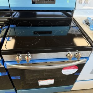 Frigidaire Glass Top 5 Burners Air Fry Convection Electric Range
